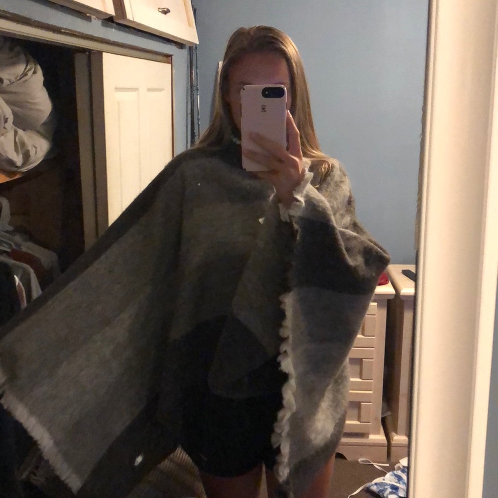 Blanket Scarf/Poncho